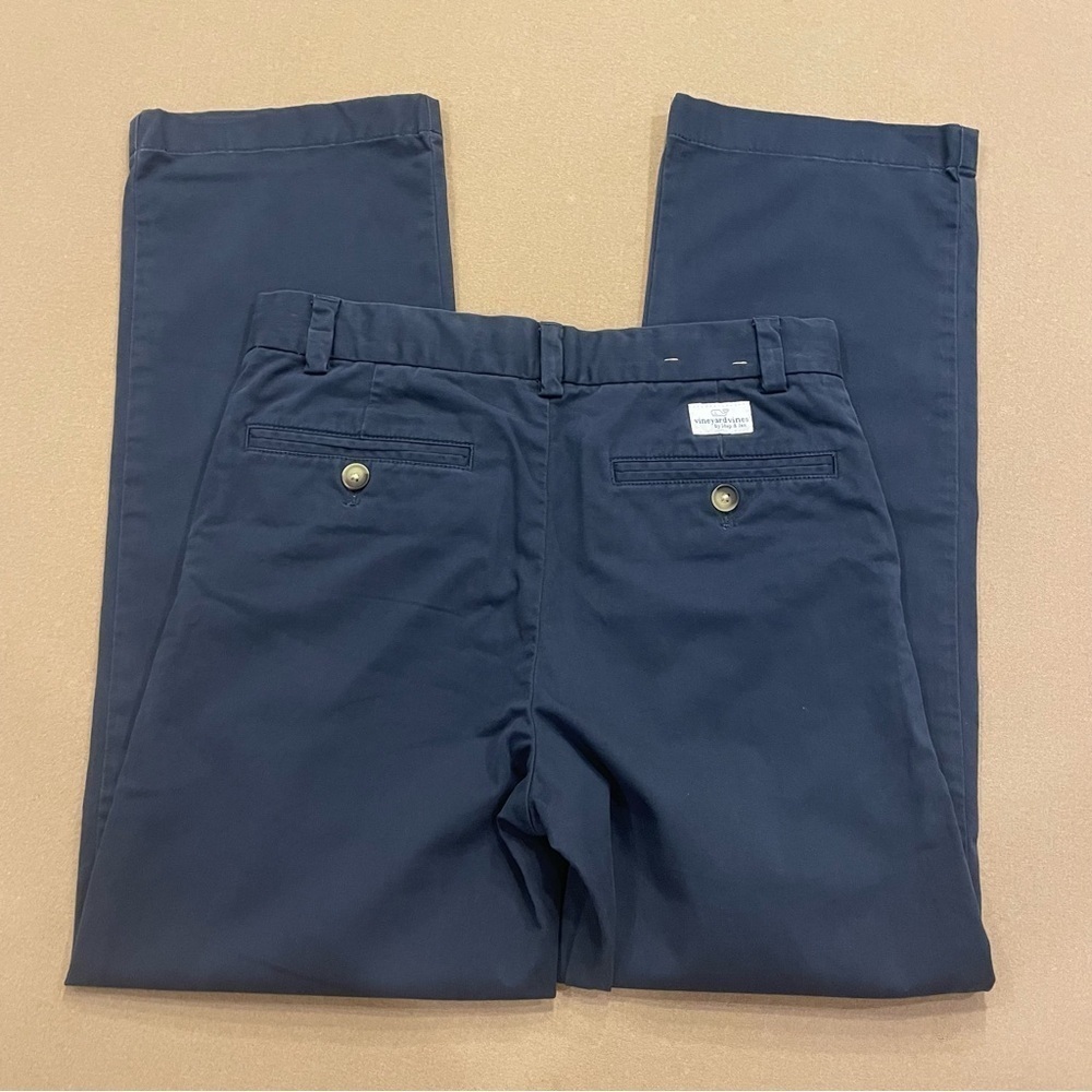 Boy’s Vineyard Vines Navy Blue Chinos Size 14 - Picture 6 of 14